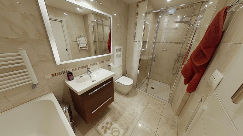 Wide Picture of Renovated Bathroom